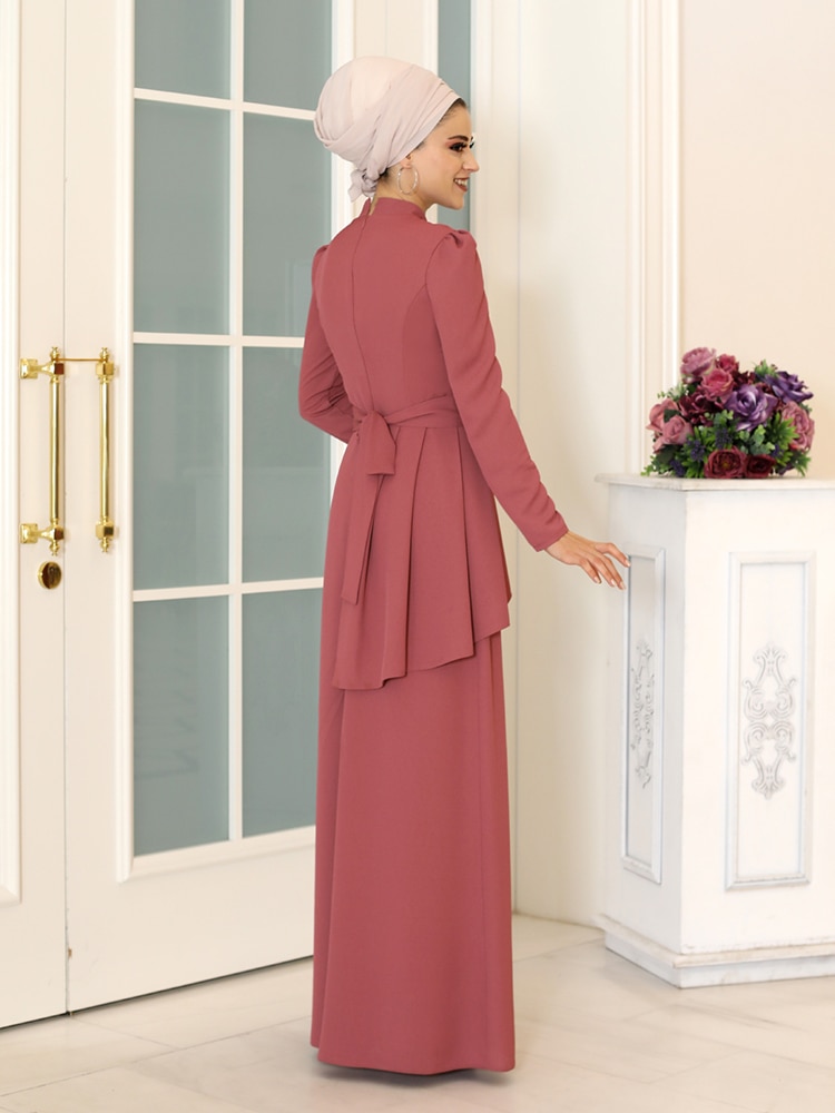 Robe de soirée longue pour femmes, vêtement musulman, moderne, conservateur, luxe, élégant, de qualité, fabriqué en turquie, nouvelle collection